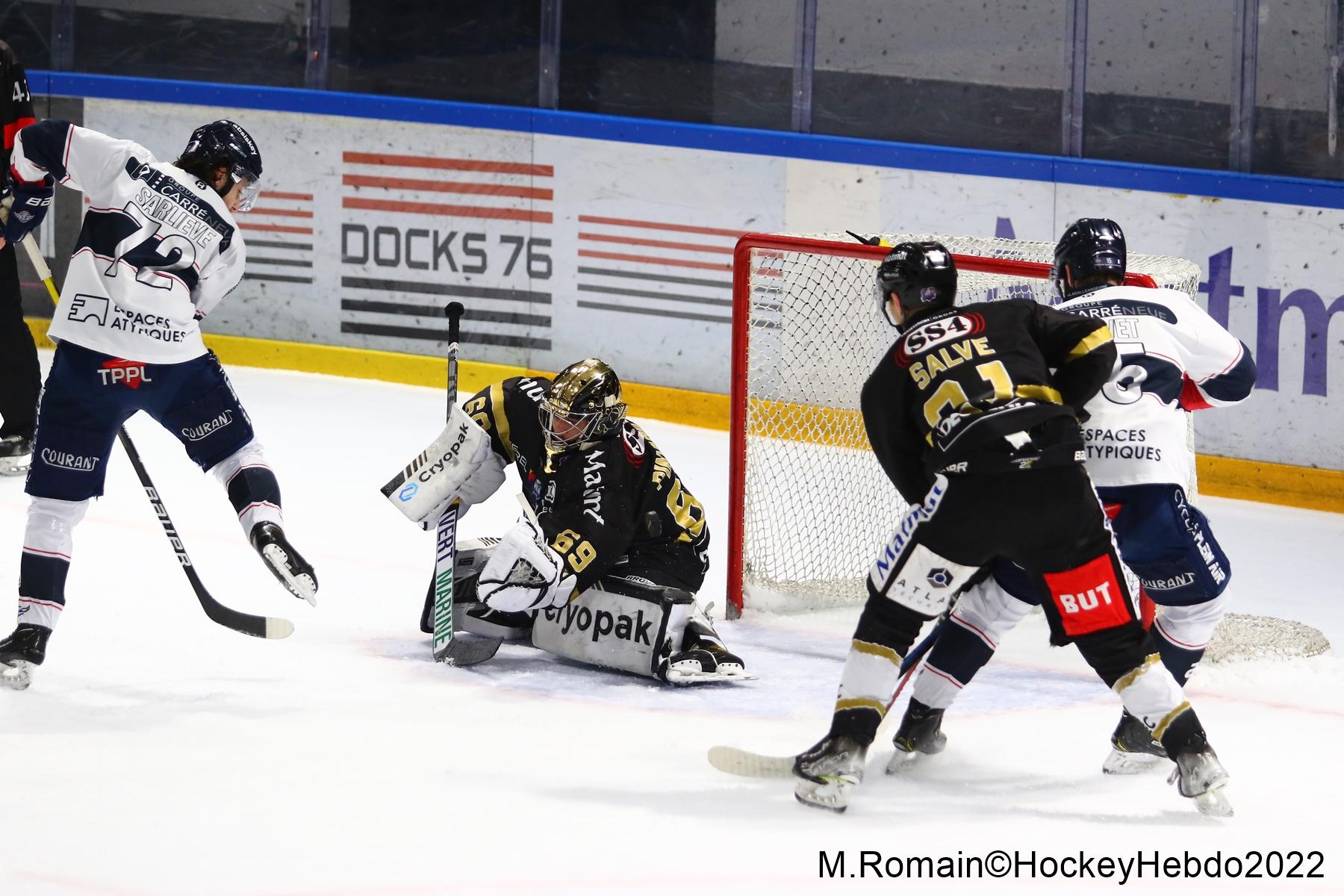 Rouen 2 - 4 Angers 