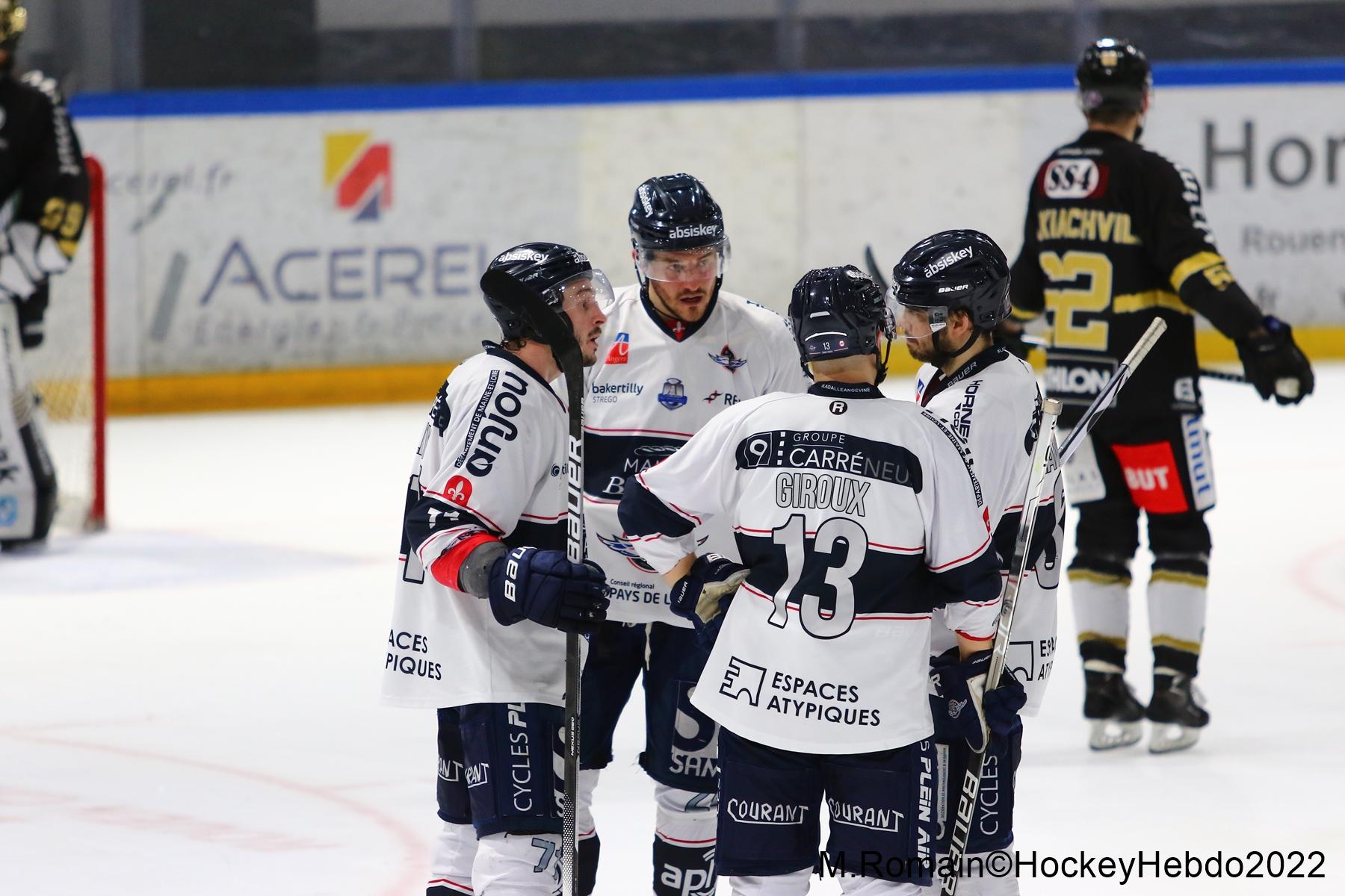 Rouen 2 - 4 Angers 