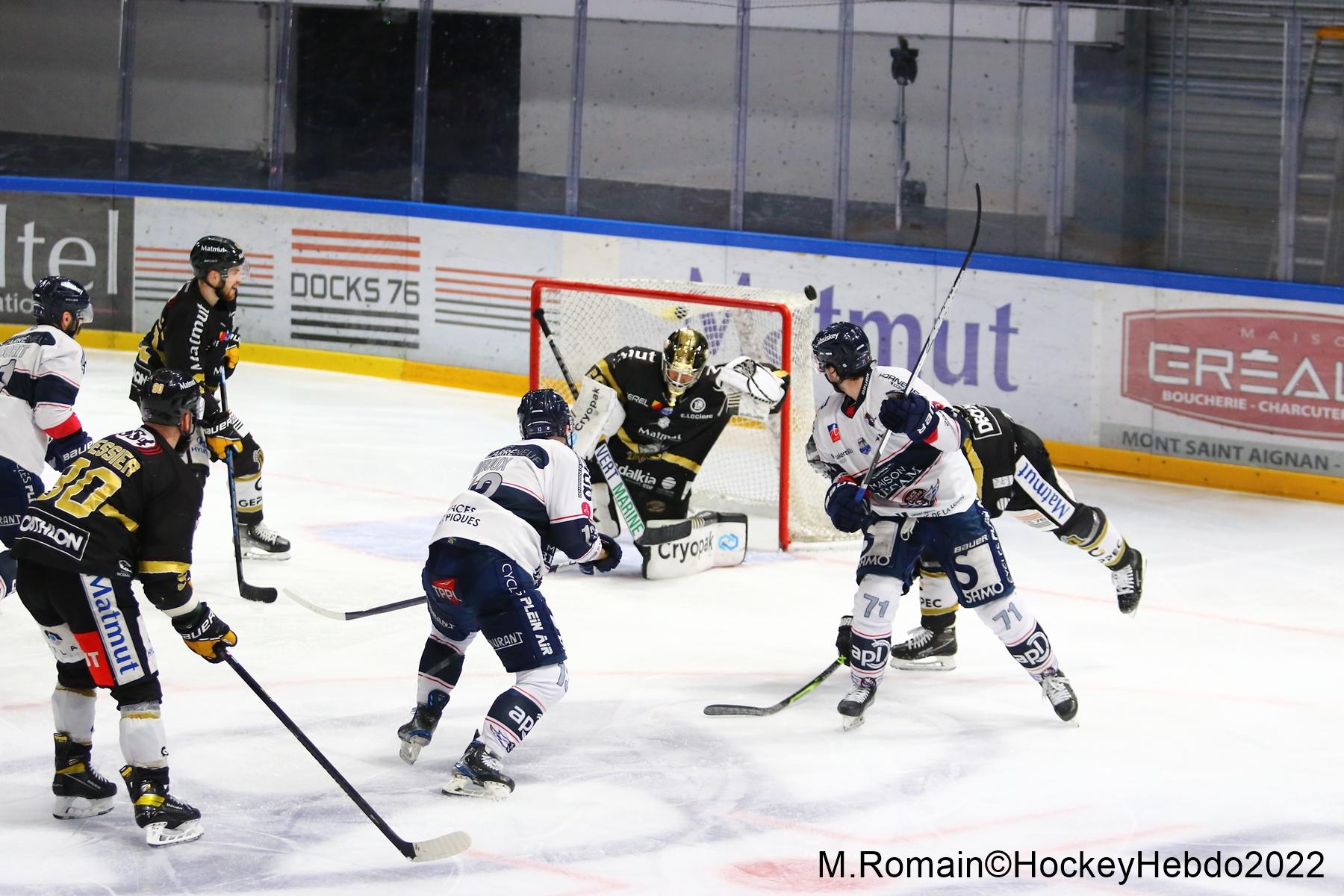 Rouen 2 - 4 Angers 