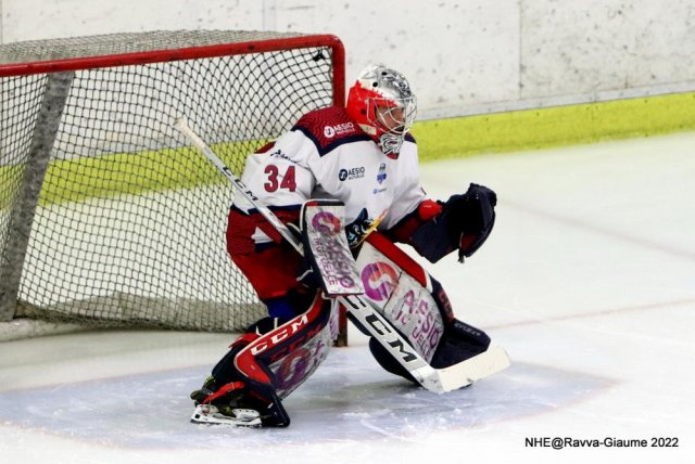 Photo hockey match Nice - Grenoble  le 04/03/2022