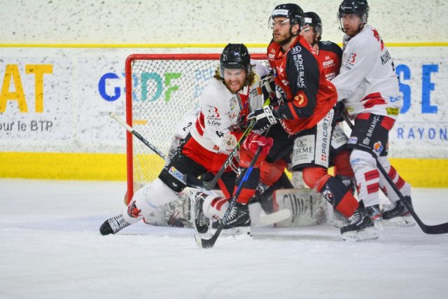 Photo hockey match Chamonix  - Briançon  le 04/03/2022