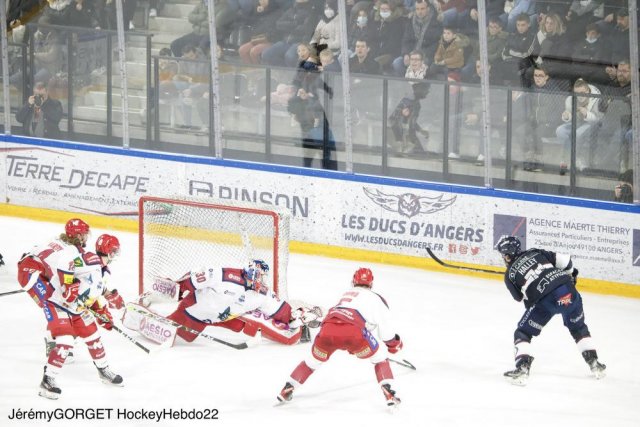 Photo hockey match Angers  - Grenoble  le 06/03/2022