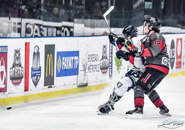 Photo hockey match Bordeaux - Angers  le 08/03/2022