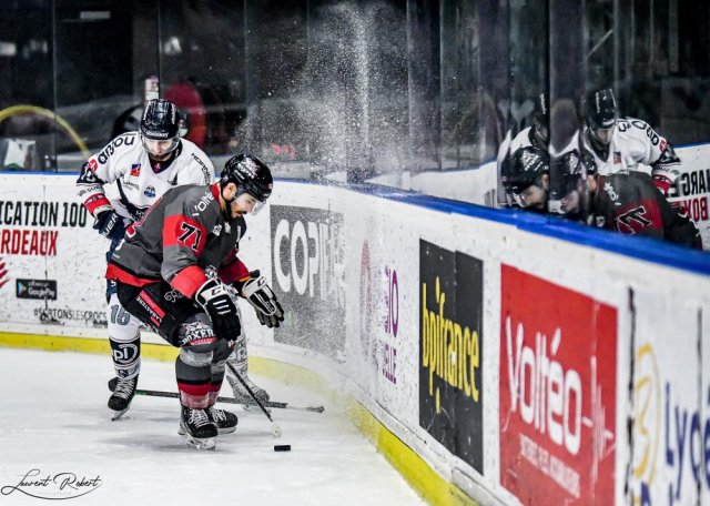 Photo hockey match Bordeaux - Angers  le 08/03/2022
