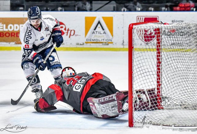Photo hockey match Bordeaux - Angers  le 08/03/2022