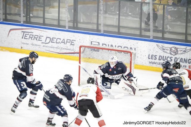 Photo hockey match Angers  - Chamonix  le 11/03/2022