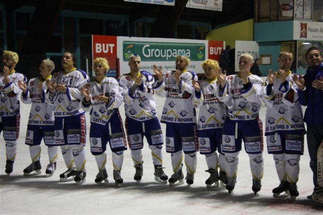Photo hockey match Gap  - Avignon le 18/04/2009