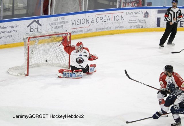 Photo hockey match Angers  - Chamonix  le 12/03/2022