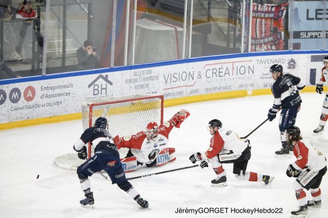 Photo hockey match Angers  - Chamonix  le 12/03/2022