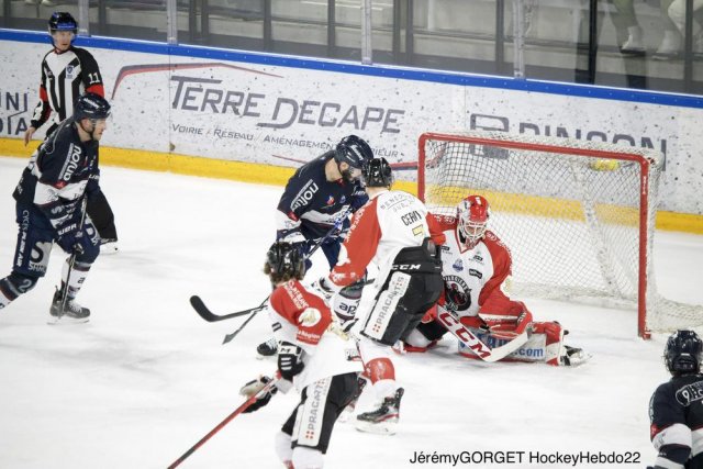 Photo hockey match Angers  - Chamonix  le 12/03/2022