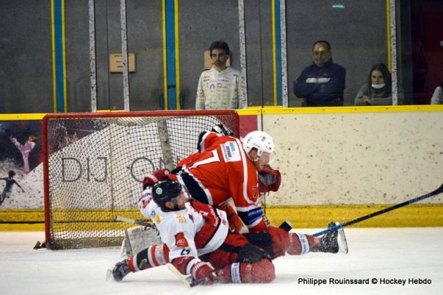 Photo hockey match Dijon  - Briançon II le 12/03/2022
