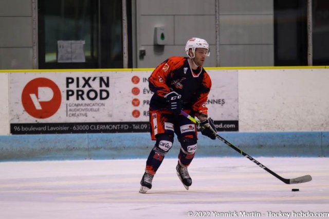Photo hockey match Clermont-Ferrand - Neuilly/Marne le 12/03/2022