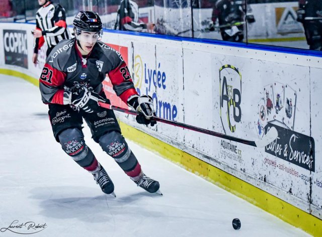 Photo hockey match Bordeaux - Grenoble  le 14/03/2022
