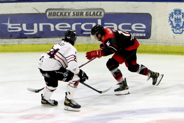 Photo hockey match Nice - Mulhouse le 16/03/2022