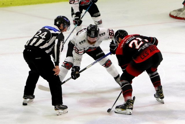 Photo hockey match Nice - Mulhouse le 16/03/2022