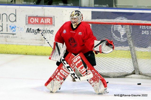 Photo hockey match Nice - Briançon  le 18/03/2022