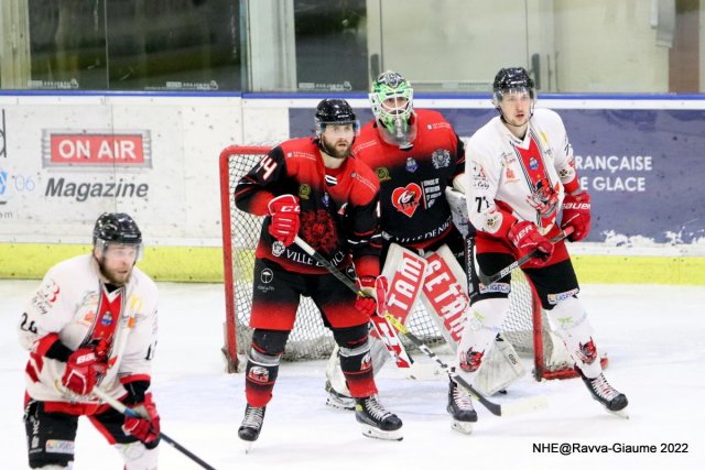 Photo hockey match Nice - Briançon  le 18/03/2022