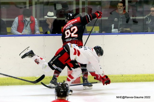 Photo hockey match Nice - Briançon  le 18/03/2022