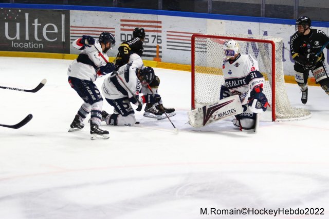 Photo hockey match Rouen - Angers  le 26/03/2022