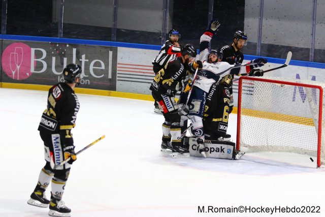 Photo hockey match Rouen - Angers  le 26/03/2022