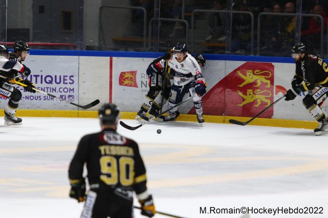 Photo hockey match Rouen - Angers  le 26/03/2022