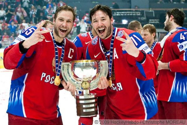 Photo hockey reportage CM09 : La Russie championne du monde