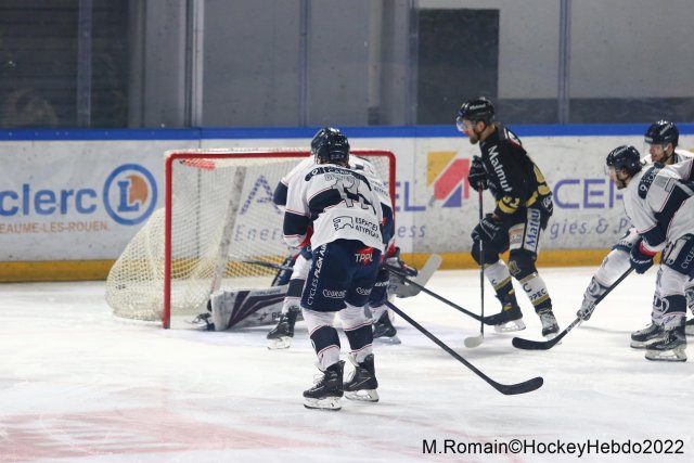 Photo hockey match Rouen - Angers  le 27/03/2022