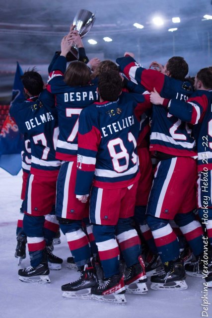 Photo hockey reportage Grenoble Champion de France U20