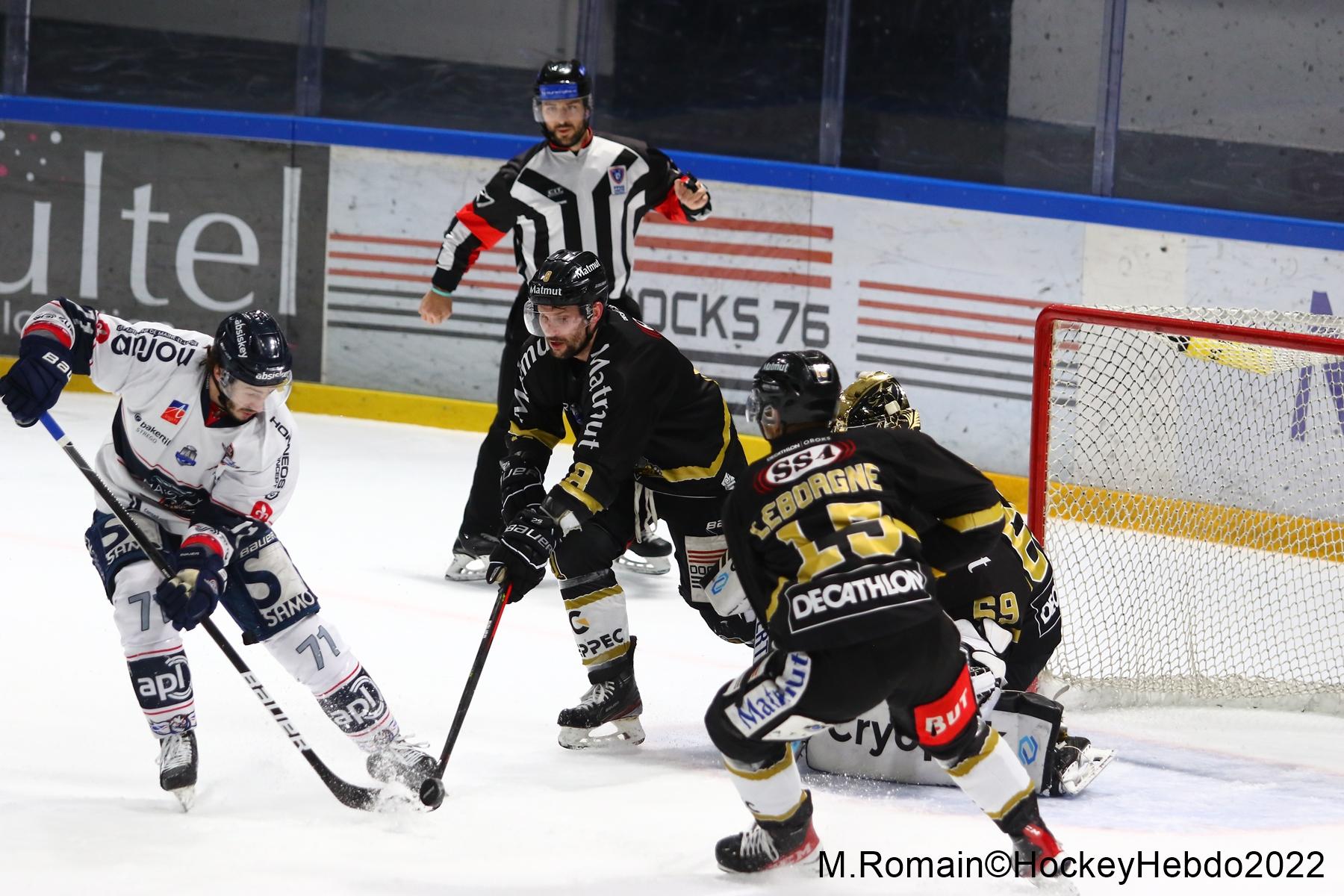Rouen 1 - 4 Angers 