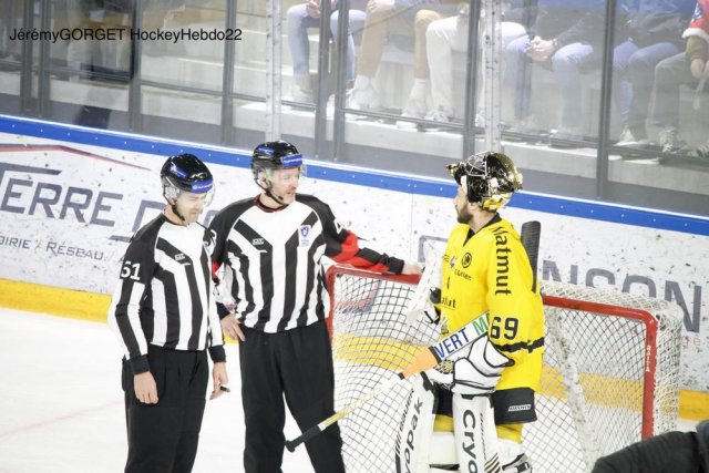 Photo hockey match Angers  - Rouen le 03/04/2022