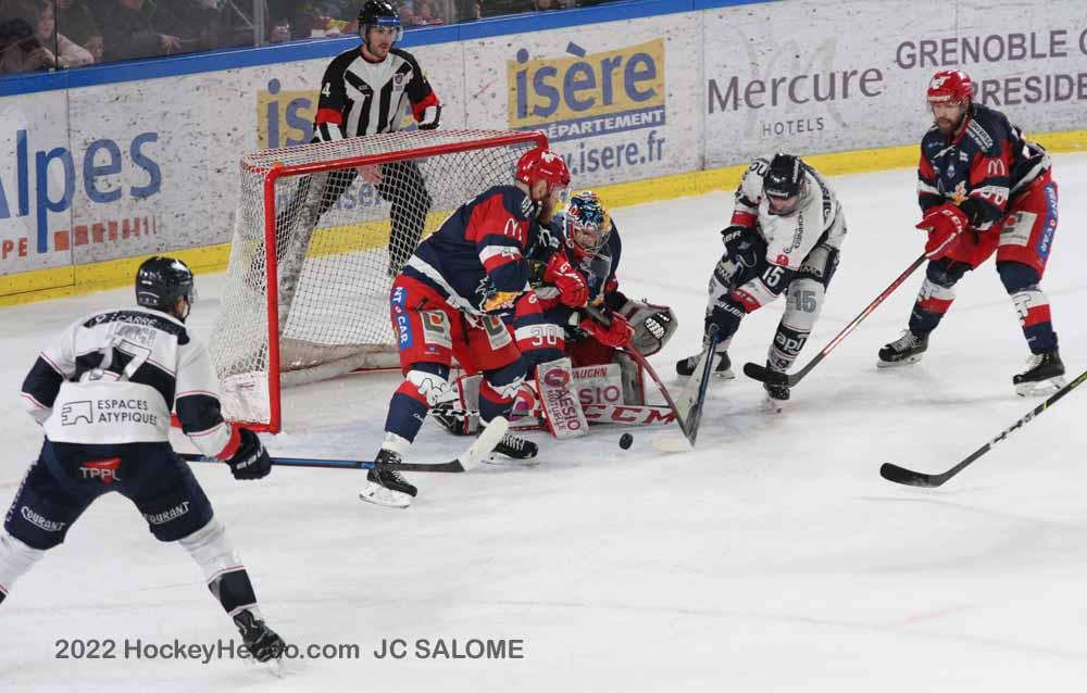 Grenoble  5 - 2 Angers 