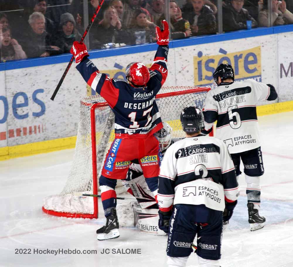 Grenoble  5 - 2 Angers 