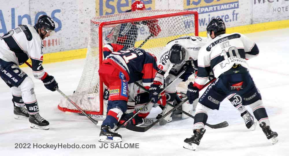 Grenoble  5 - 2 Angers 