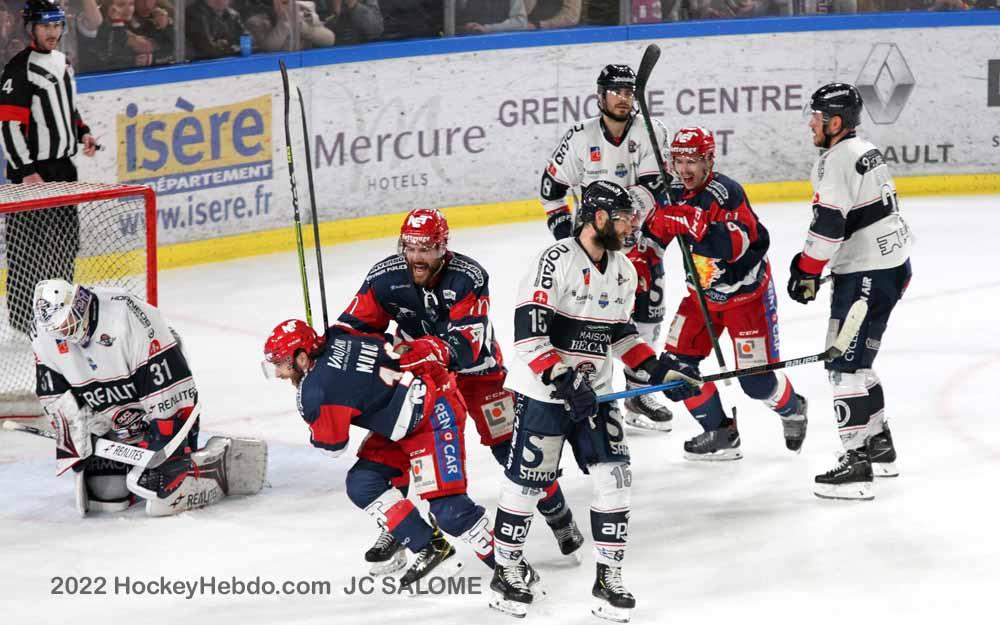 Grenoble  5 - 2 Angers 