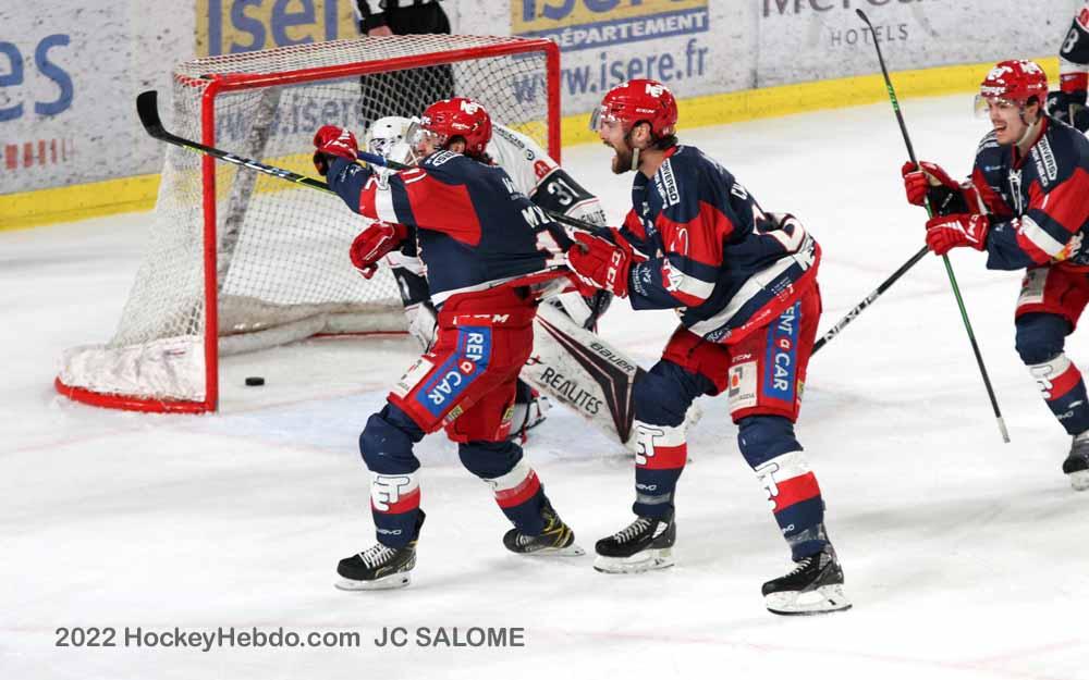Grenoble  5 - 2 Angers 