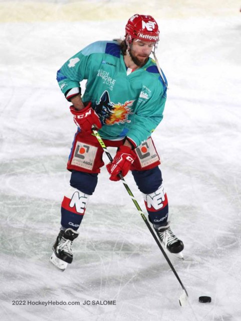 Photo hockey match Grenoble  - Angers  le 06/04/2022