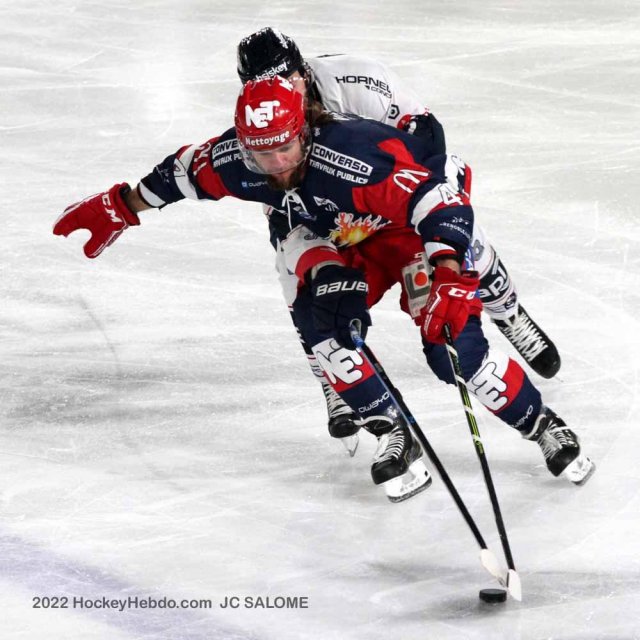 Photo hockey match Grenoble  - Angers  le 06/04/2022