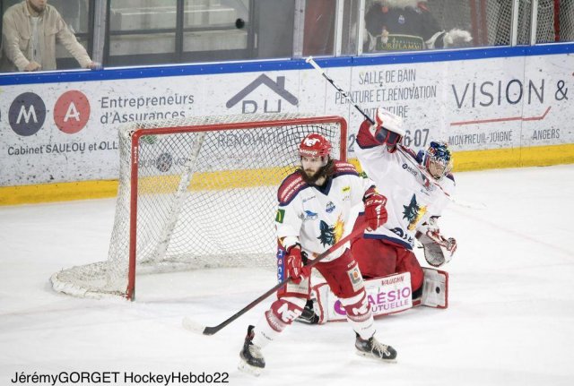 Photo hockey match Angers  - Grenoble  le 09/04/2022