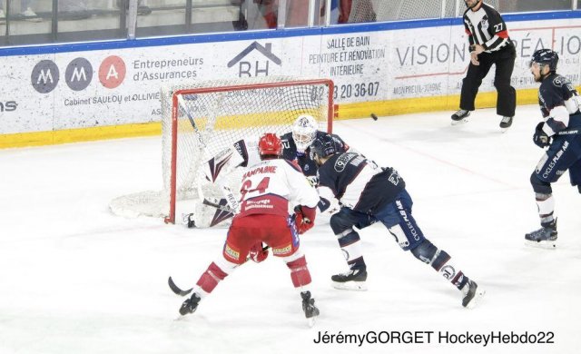 Photo hockey match Angers  - Grenoble  le 10/04/2022
