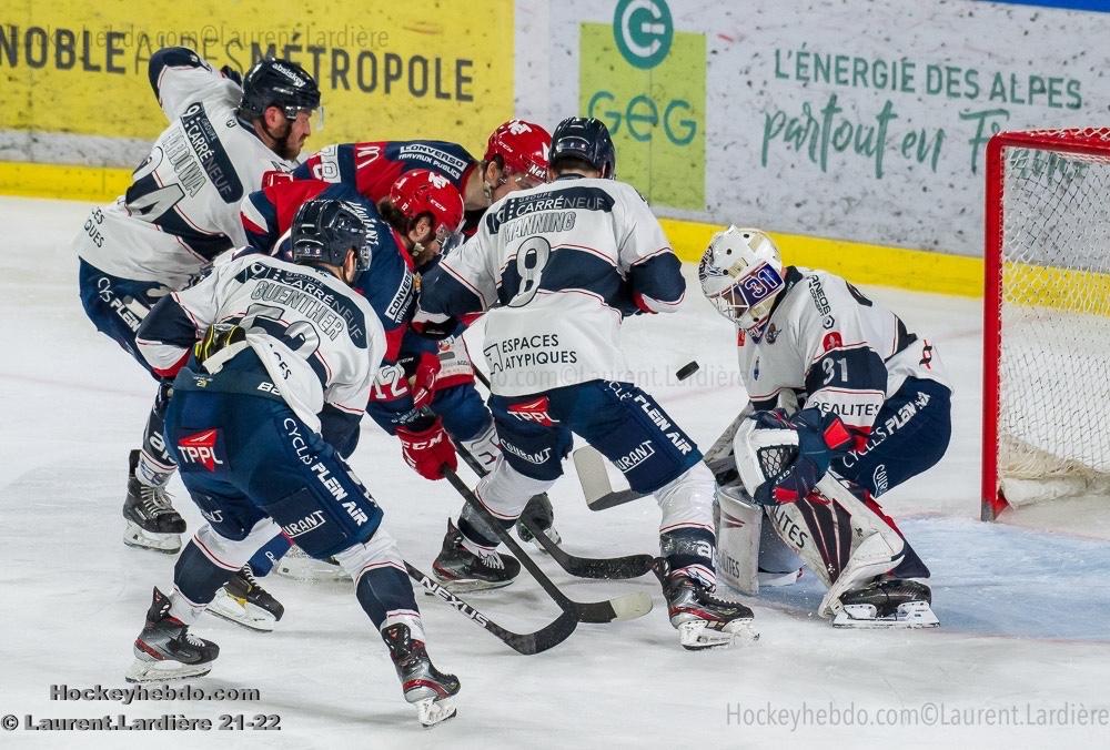 Grenoble  5 - 1 Angers 