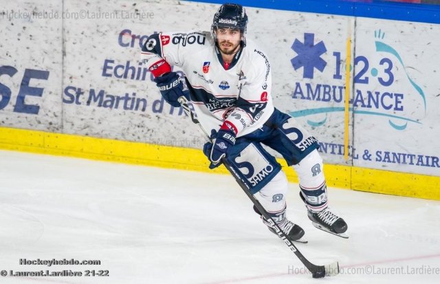 Photo hockey match Grenoble  - Angers  le 13/04/2022