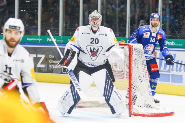 Photo hockey match Zürich - Fribourg le 14/04/2022