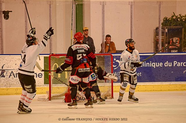 Photo hockey match Cholet  - Brest  le 20/04/2022