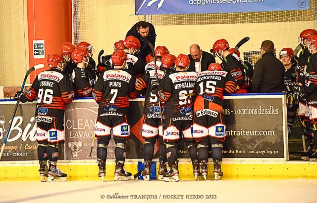 Photo hockey match Cholet  - Brest  le 20/04/2022