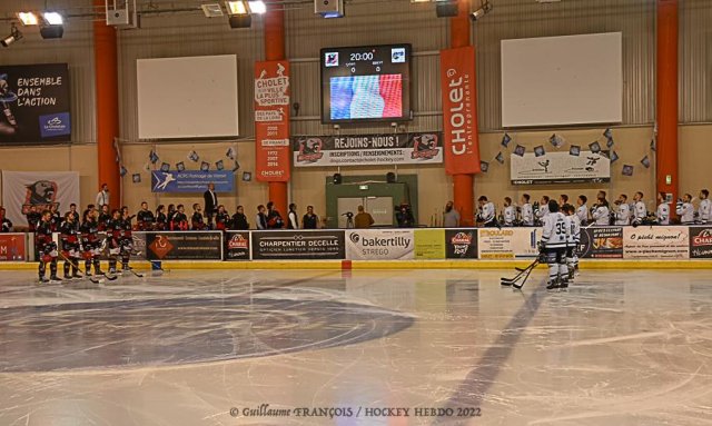 Photo hockey match Cholet  - Brest  le 20/04/2022