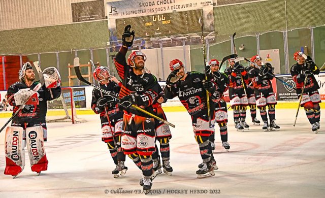 Photo hockey match Cholet  - Brest  le 20/04/2022