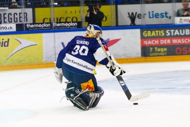 Photo hockey match Zug - Zürich le 23/04/2022