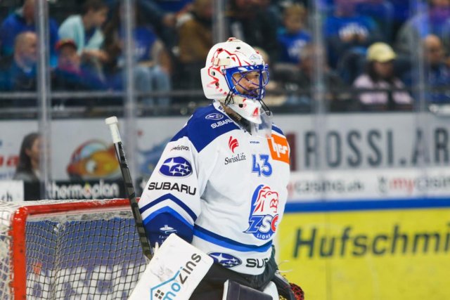 Photo hockey match Zug - Zürich le 23/04/2022
