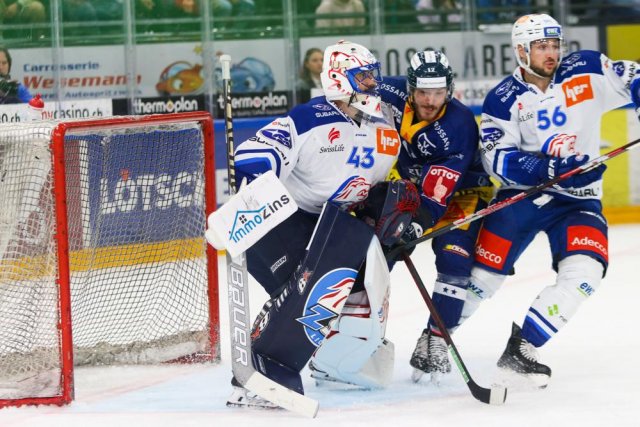 Photo hockey match Zug - Zürich le 23/04/2022