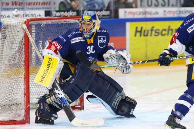 Photo hockey match Zug - Zürich le 23/04/2022
